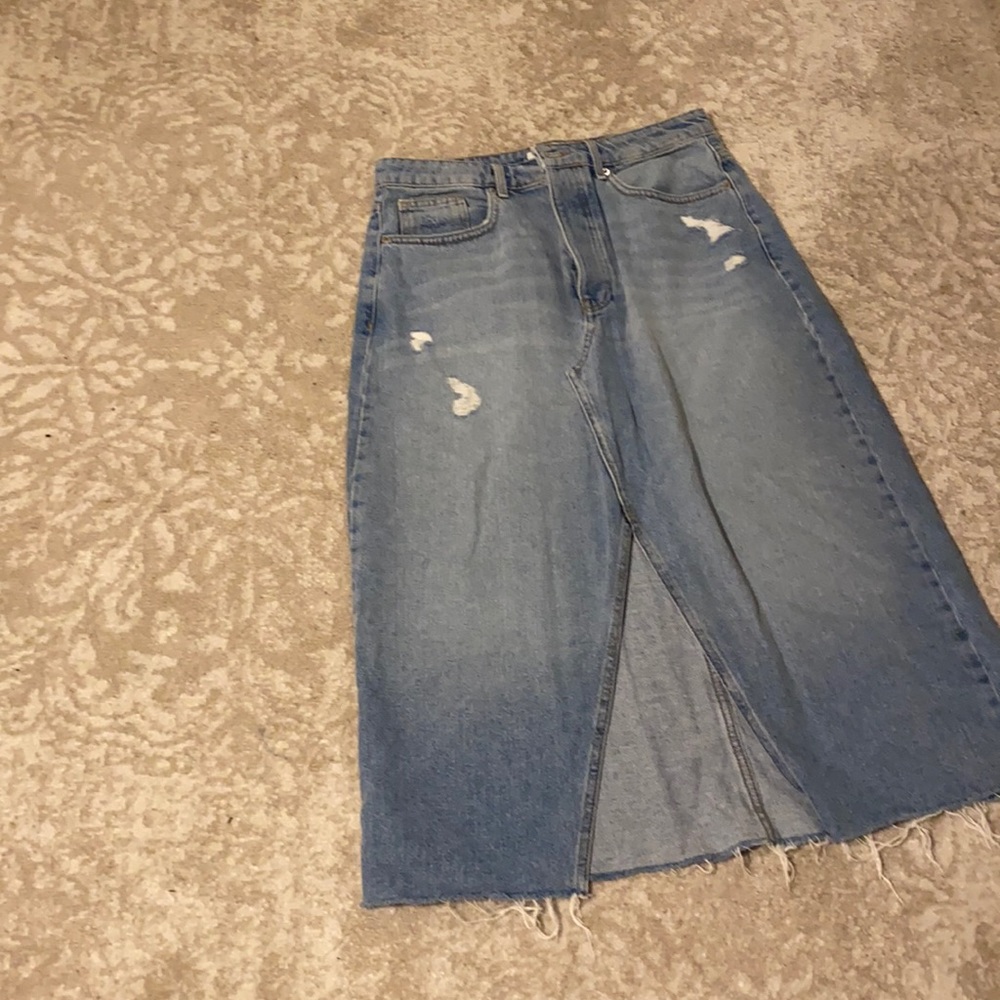 Denim skirt